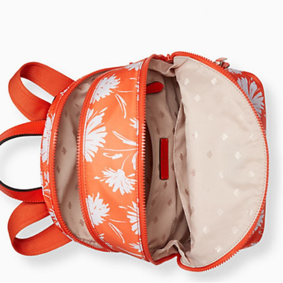 KATE SPADE KARISSA NYLON WILD BLOSSOM MD BACKPACK - Picture 11 of 16